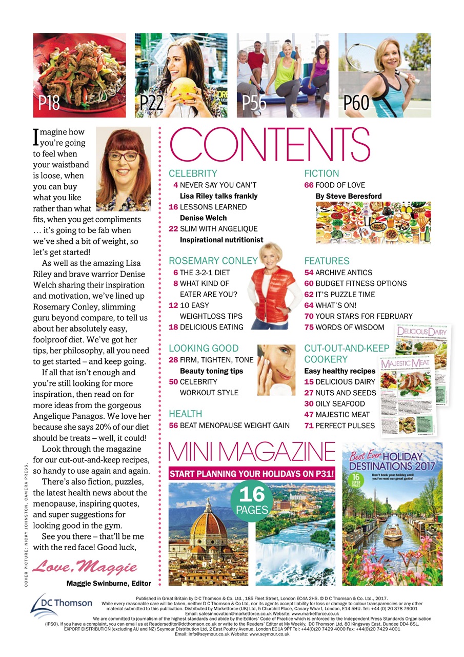 My Weekly Special Preview Pages