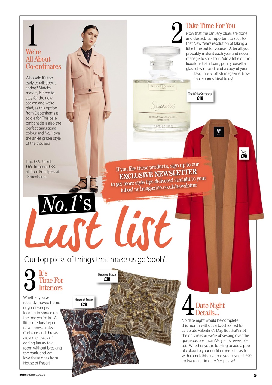 Number 1 Magazine Preview Pages