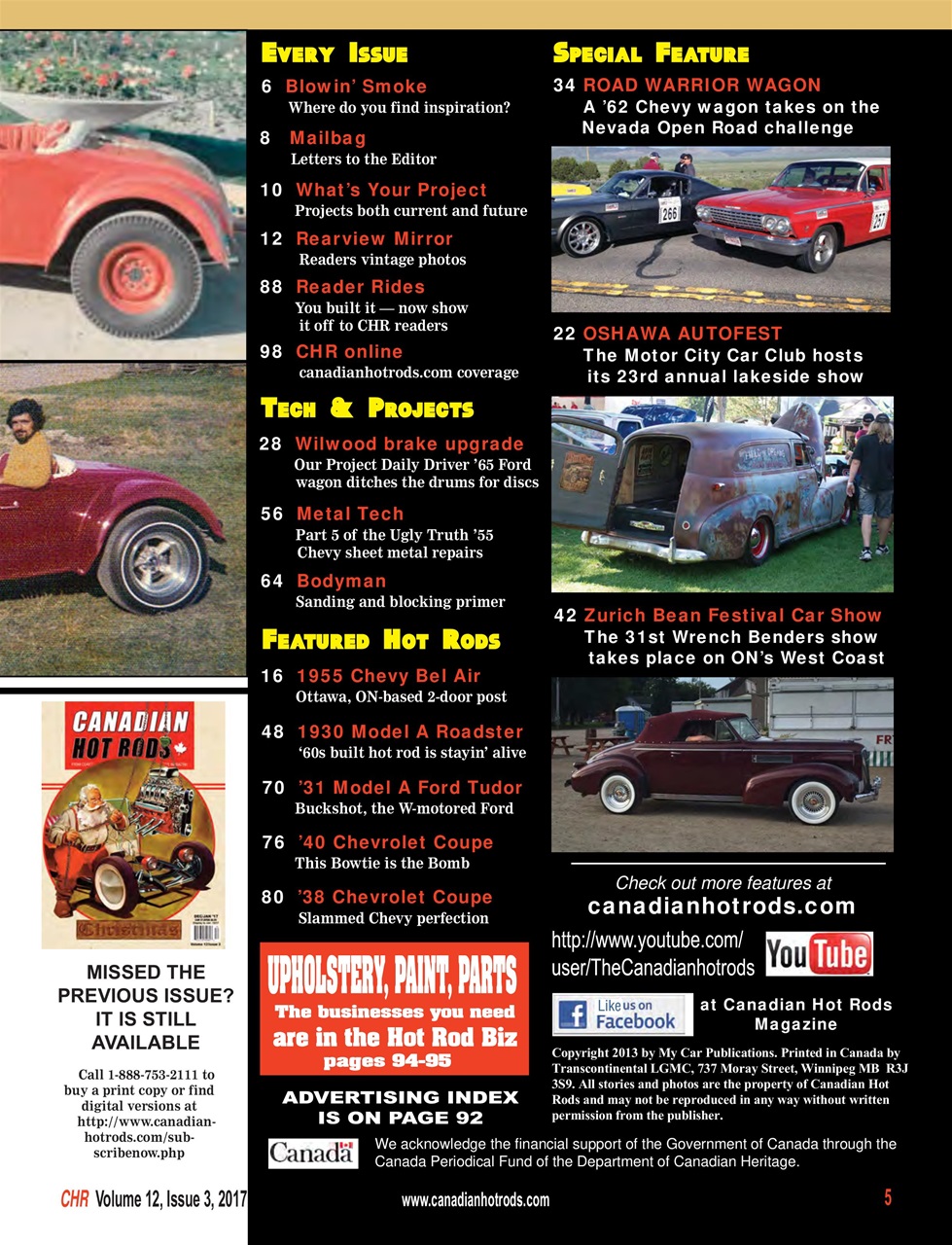 Canadian Hot Rods Preview Pages