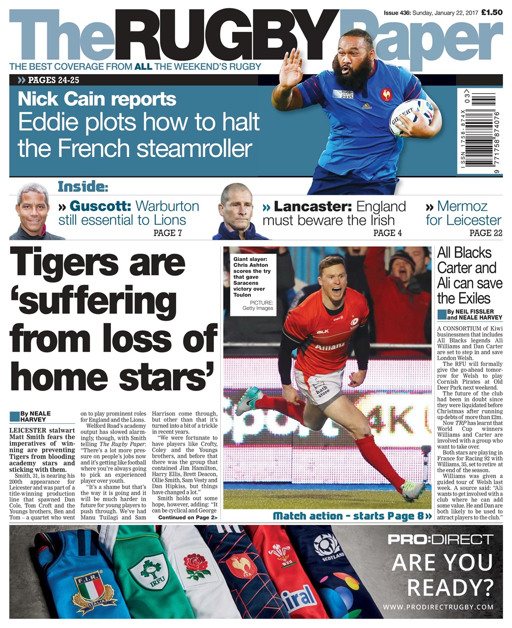 The Rugby Paper Preview Pages