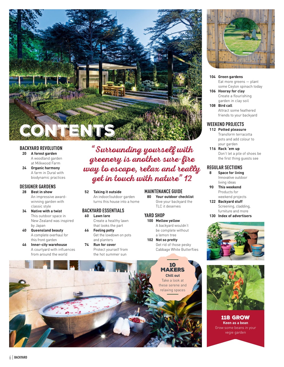 Backyard & Outdoor Living Preview Pages