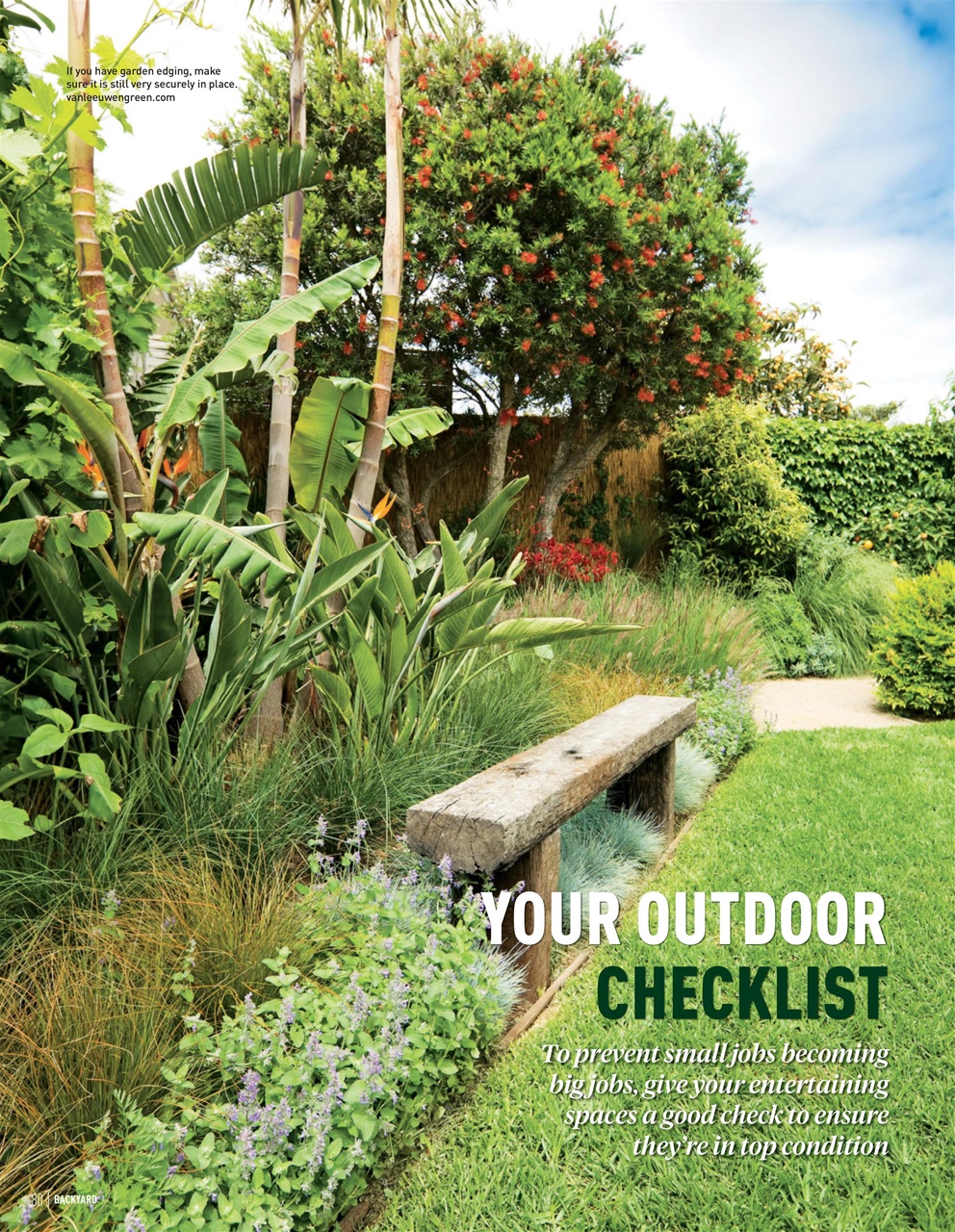 Backyard & Outdoor Living Preview Pages