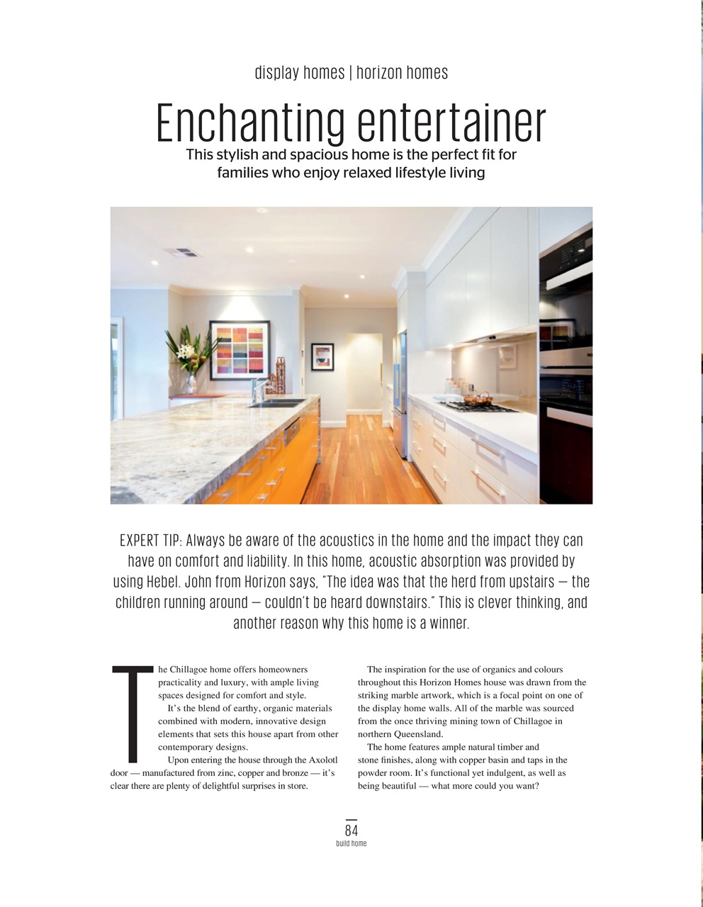 Build Home Preview Pages