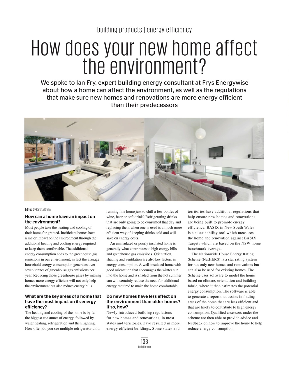 Build Home Preview Pages