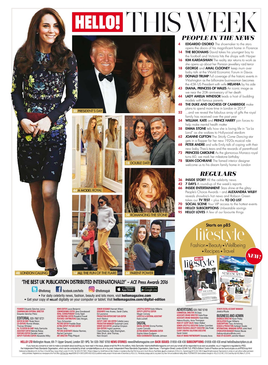 Hello! Magazine Preview Pages