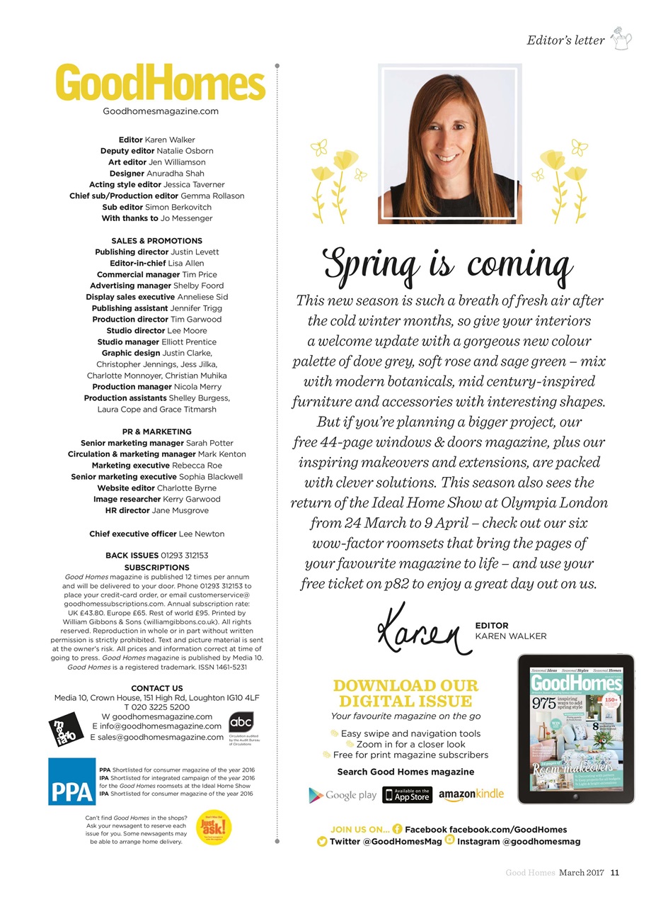 Good Homes Magazine Preview Pages