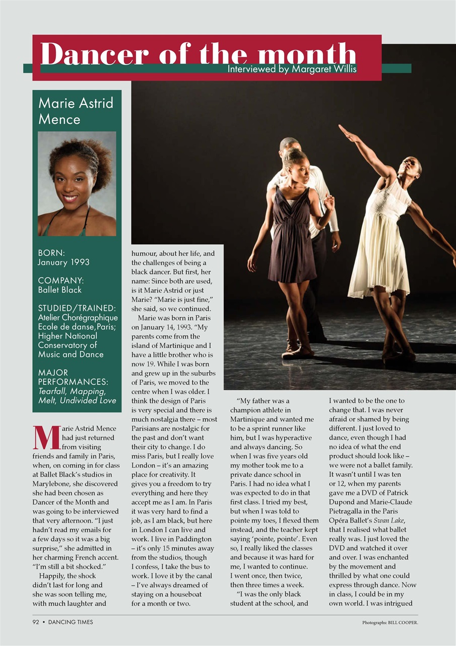 Dancing Times Preview Pages