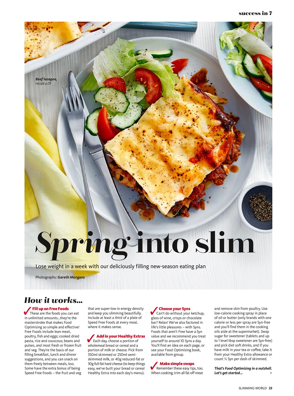 Slimming World Preview Pages