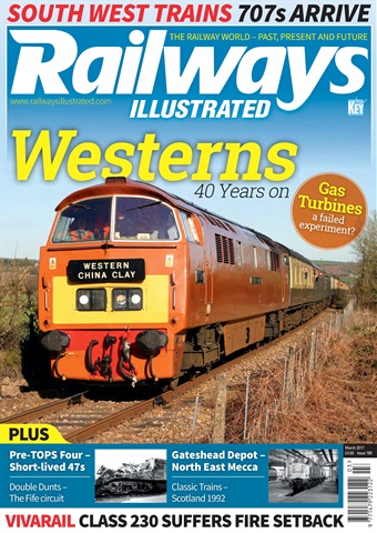 Railways Illustrated issue  March 2017