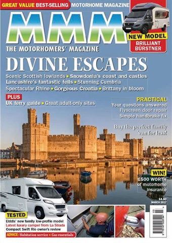 MMM magazine issue Divine Escapes - March 2017