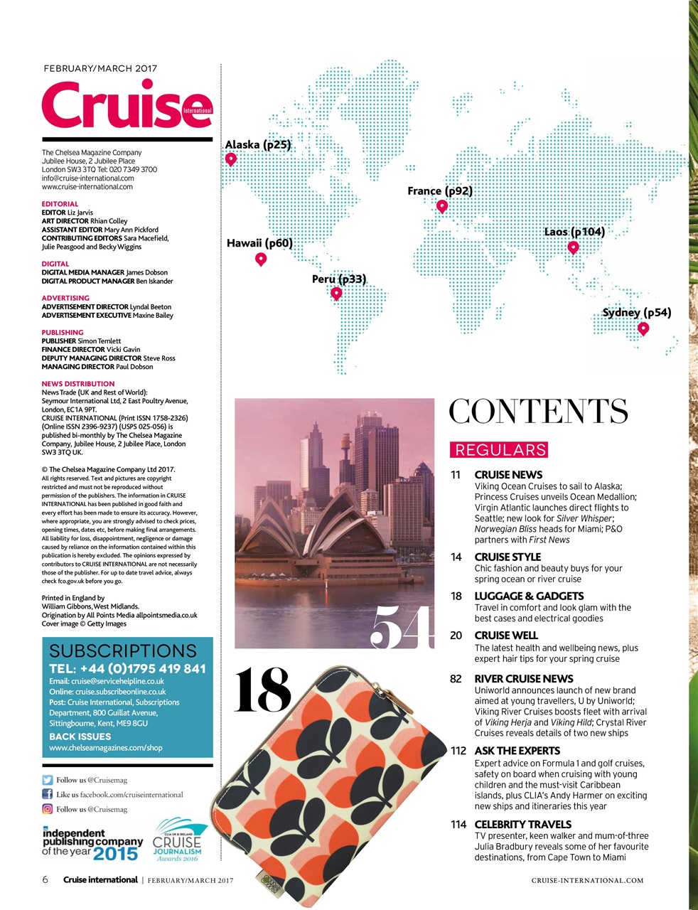 Cruise & Travel Preview Pages