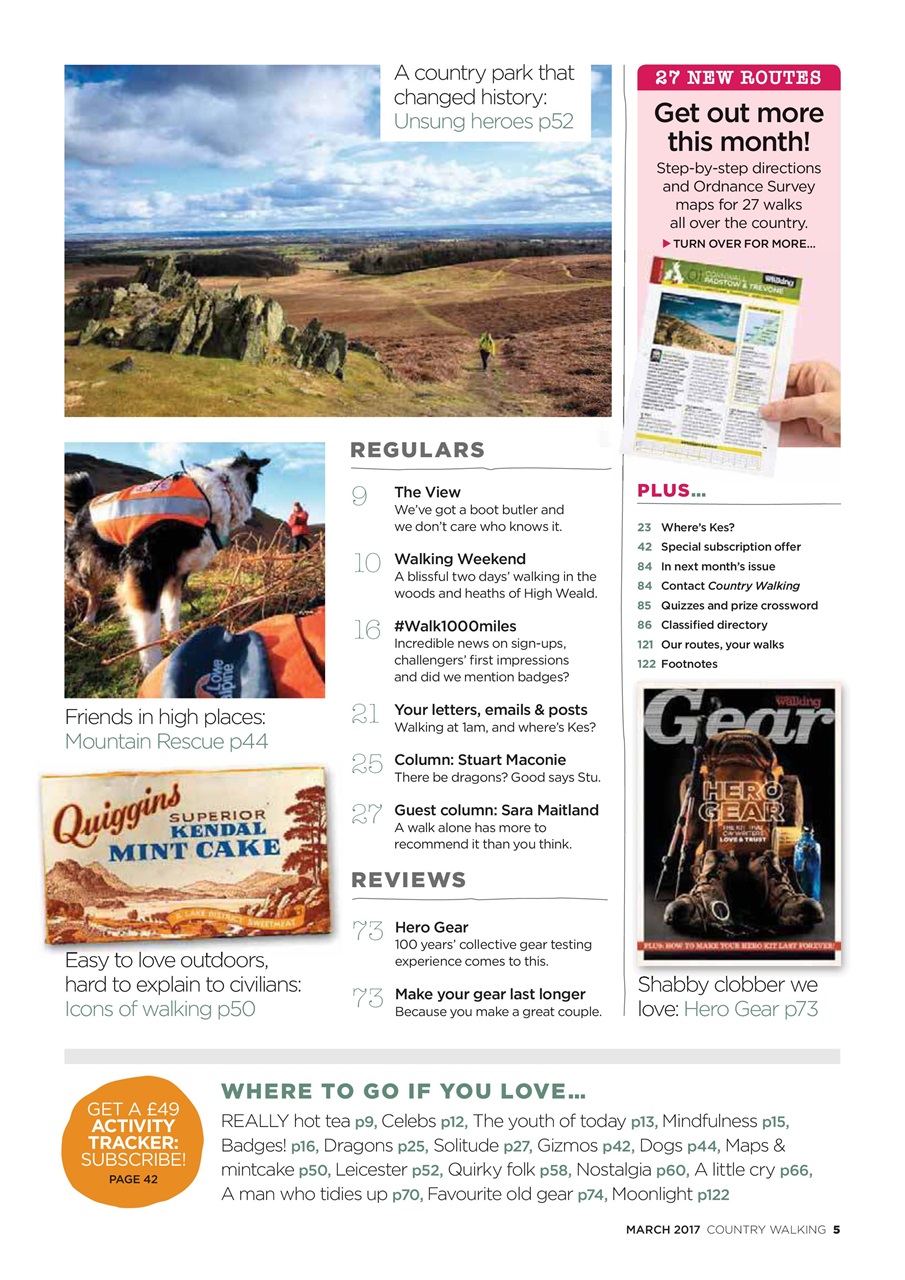 Country Walking Preview Pages