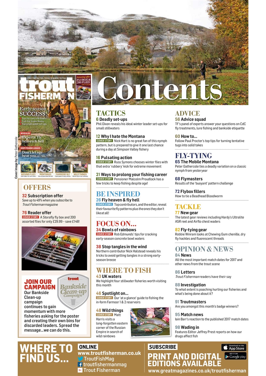 Trout Fisherman Preview Pages