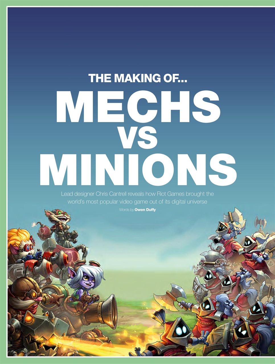 Tabletop Gaming Preview Pages