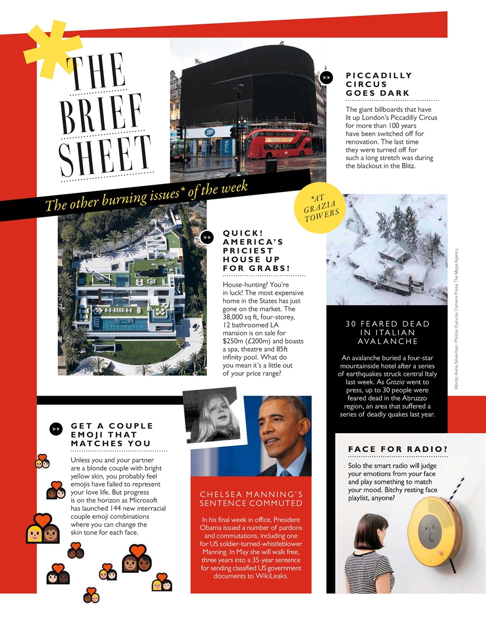 Grazia Preview Pages