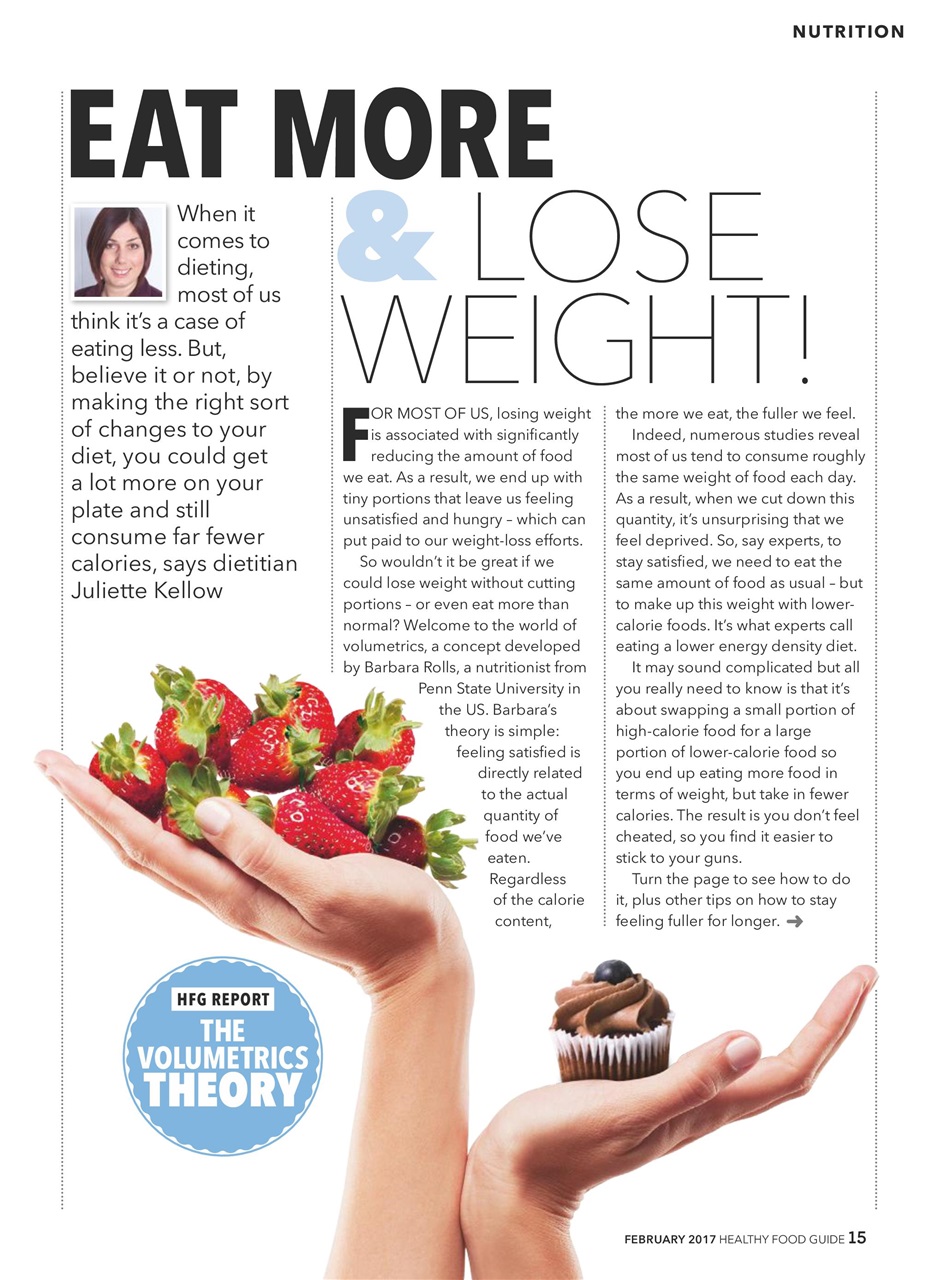 Healthy Food Guide Preview Pages