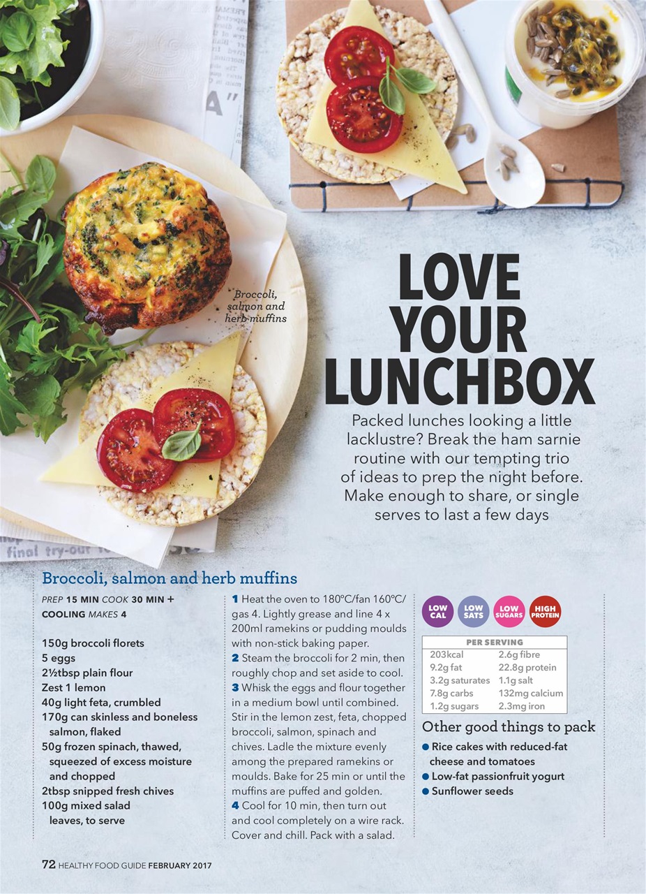 Healthy Food Guide Preview Pages
