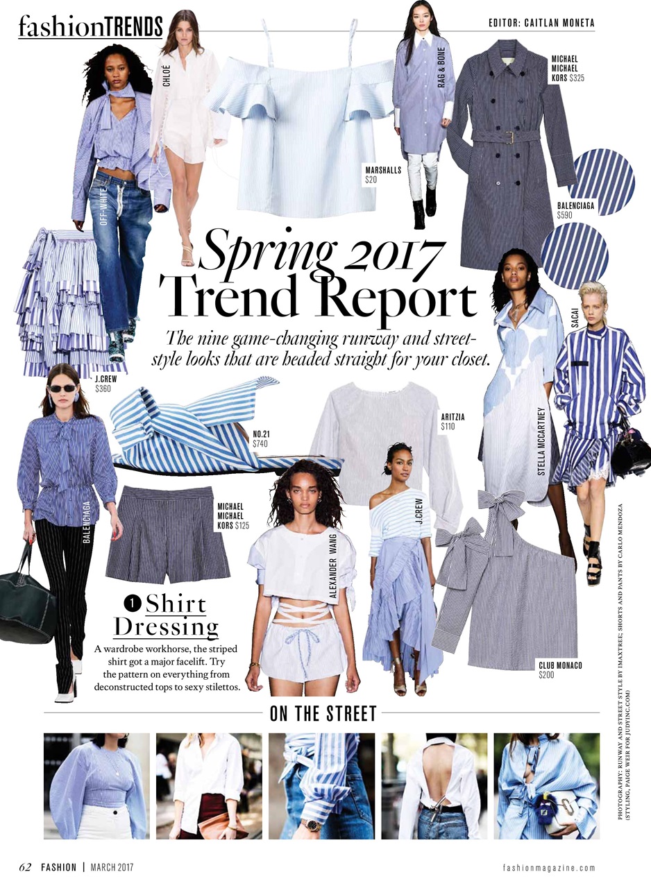 Fashion Magazine Preview Pages