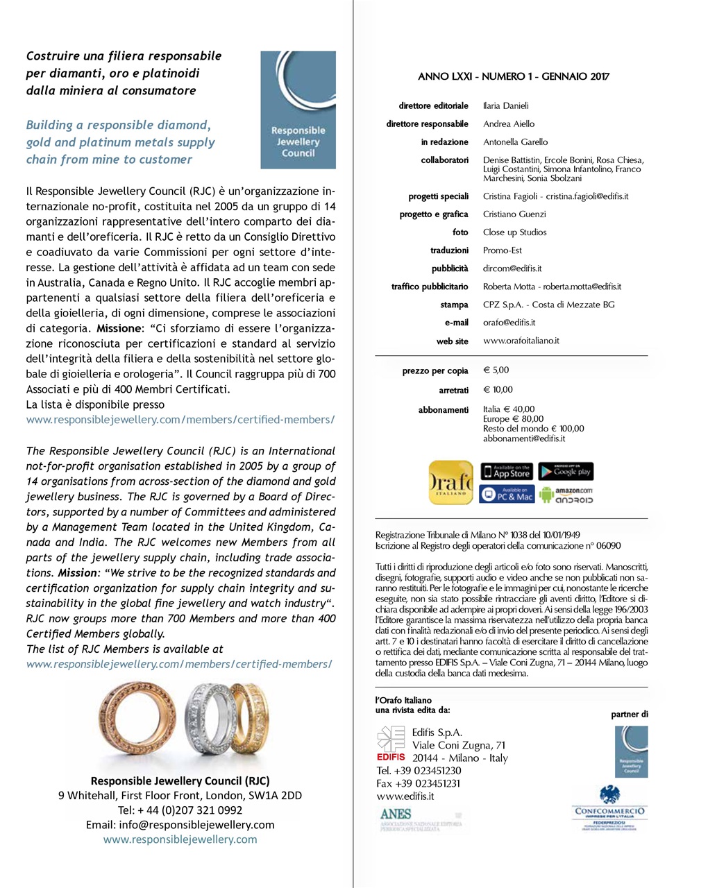 l'Orafo Italiano Preview Pages