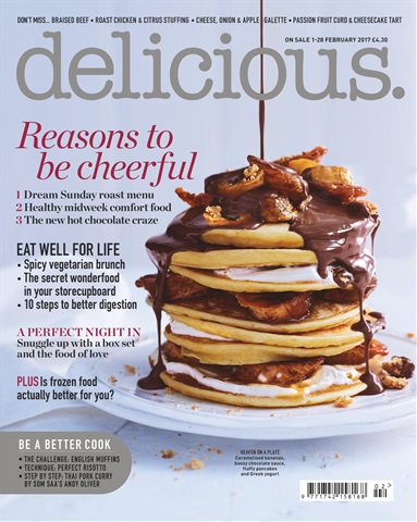 delicious. Magazine issue Feb-17