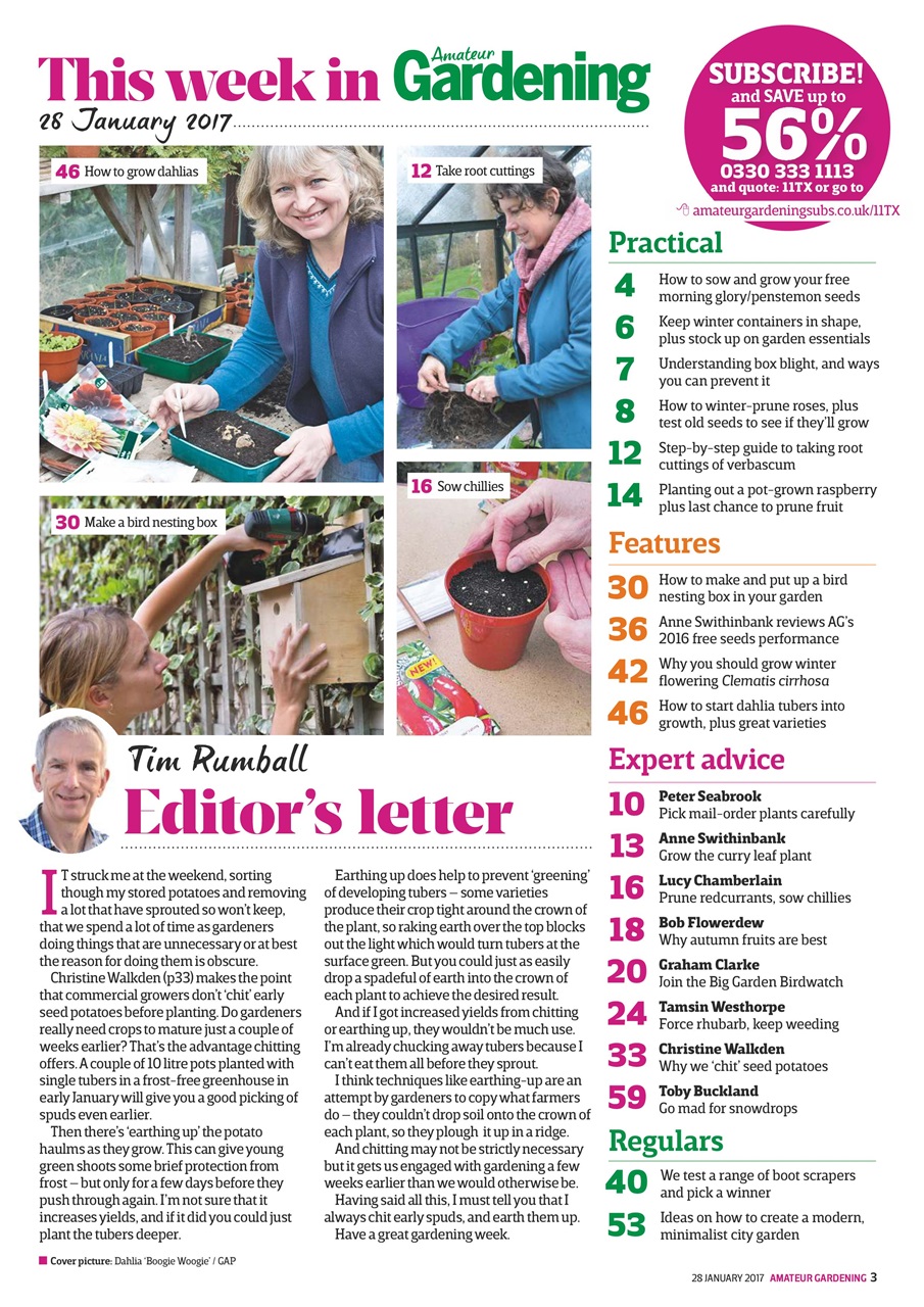 Amateur Gardening Preview Pages