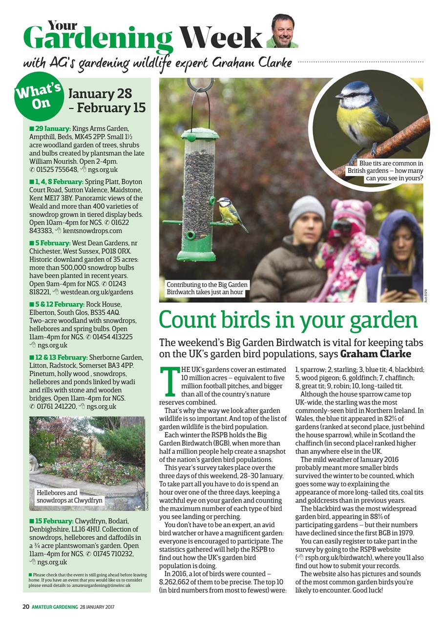 Amateur Gardening Preview Pages