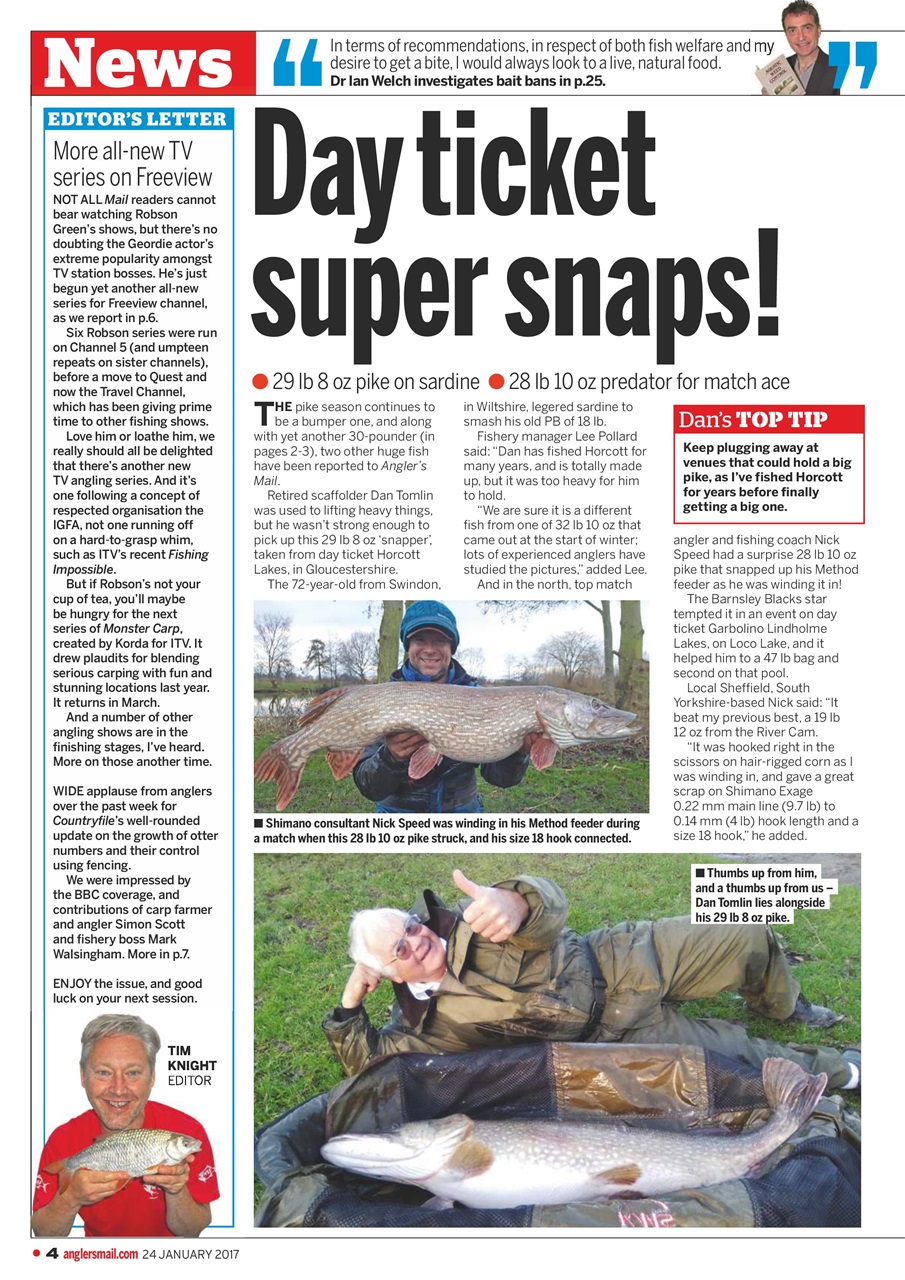Anglers Mail Preview Pages