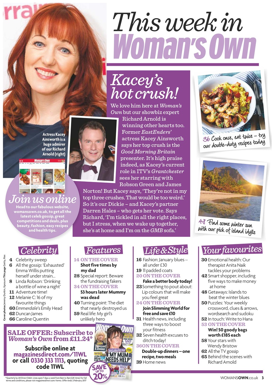 Woman's Own Preview Pages