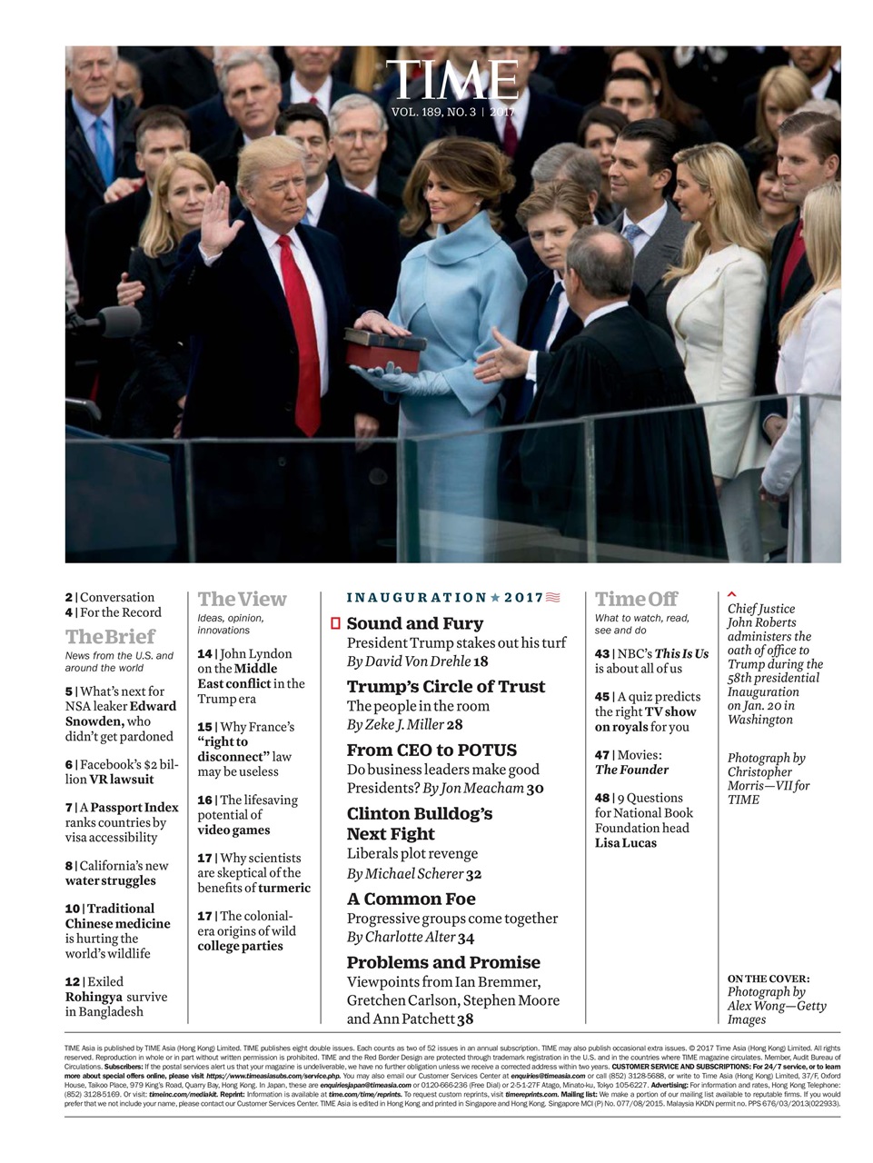 TIME Magazine Europe Preview Pages