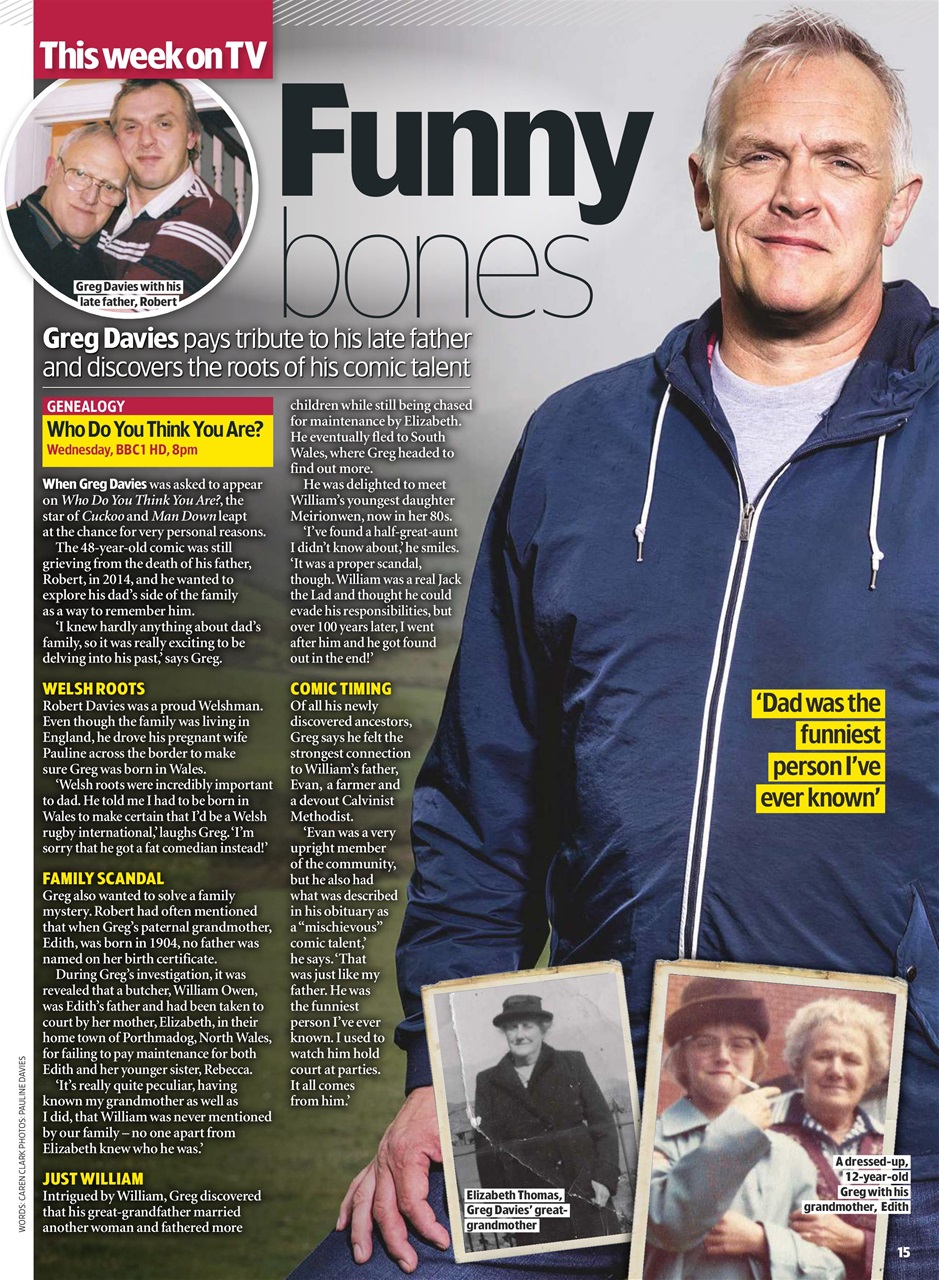 TV & Satellite Week Preview Pages