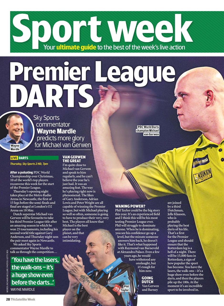 TV & Satellite Week Preview Pages