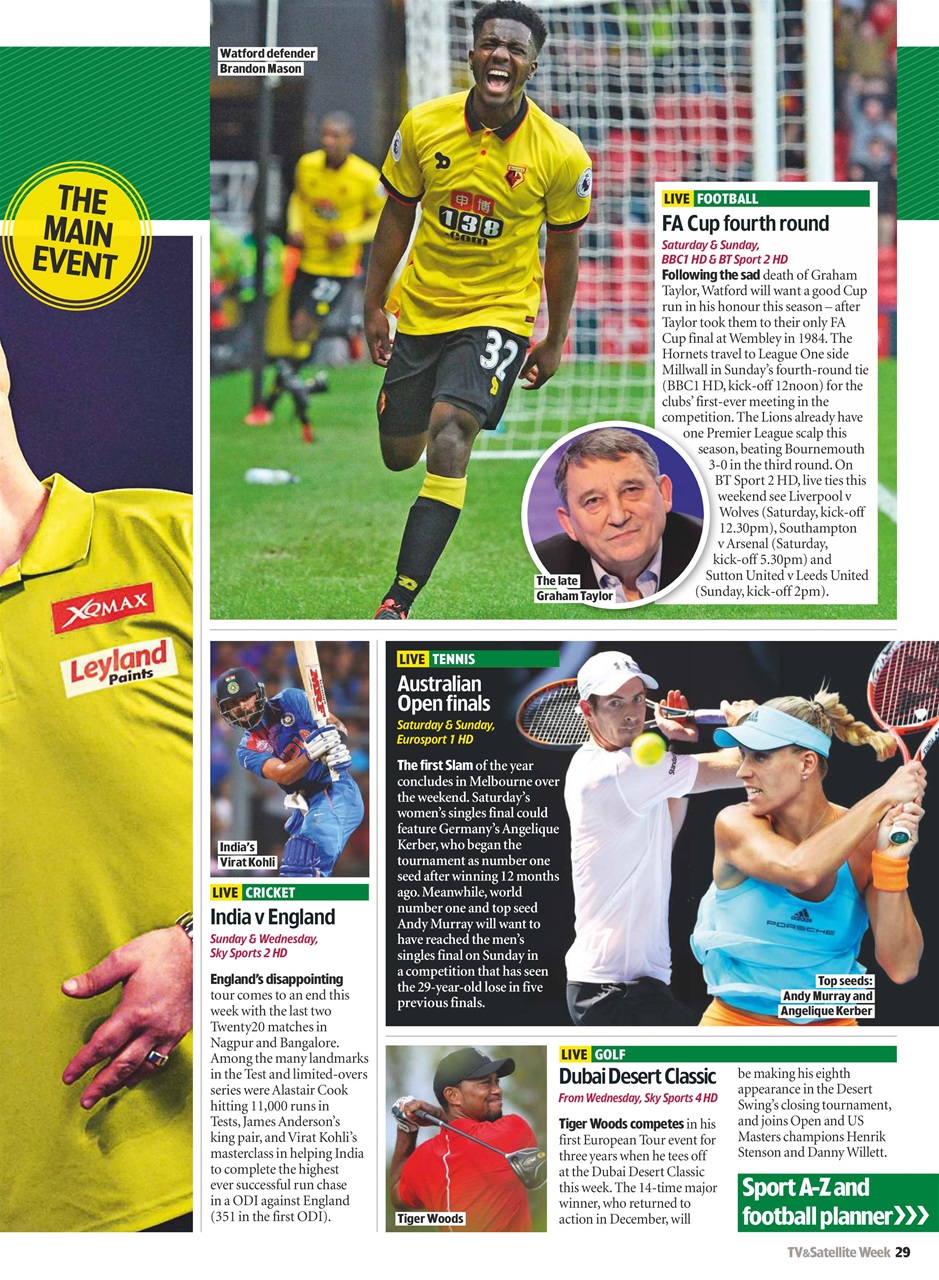 TV & Satellite Week Preview Pages