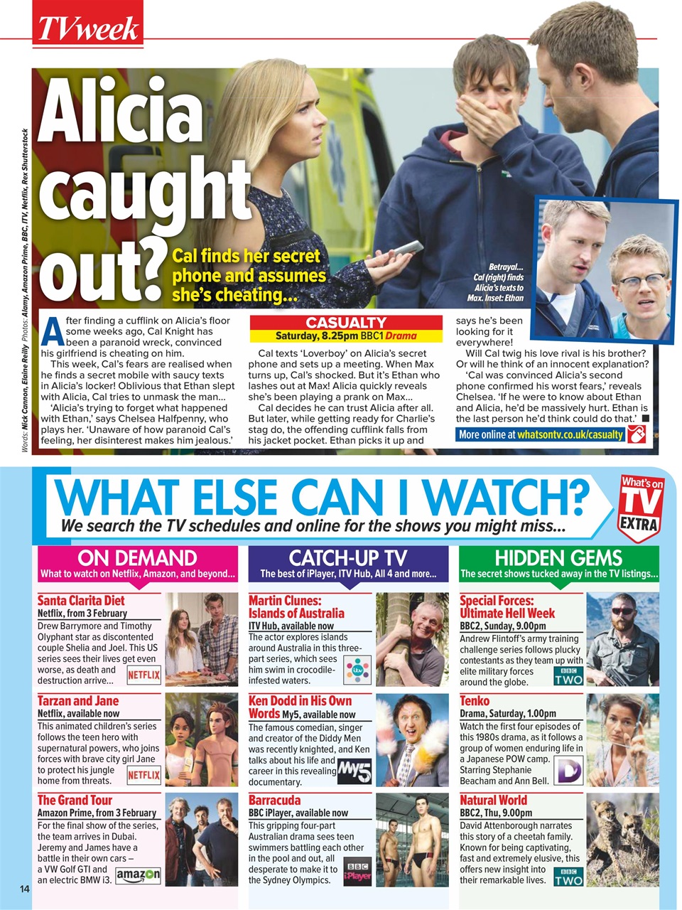 What's on TV Preview Pages