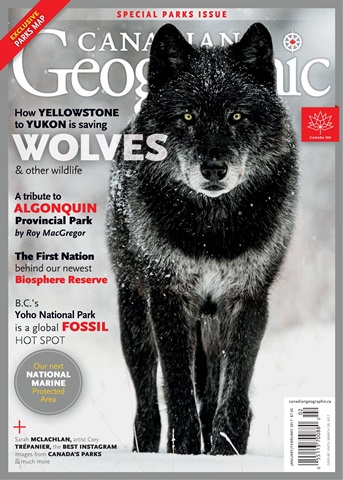 Canadian Geographic issue January/February 2017