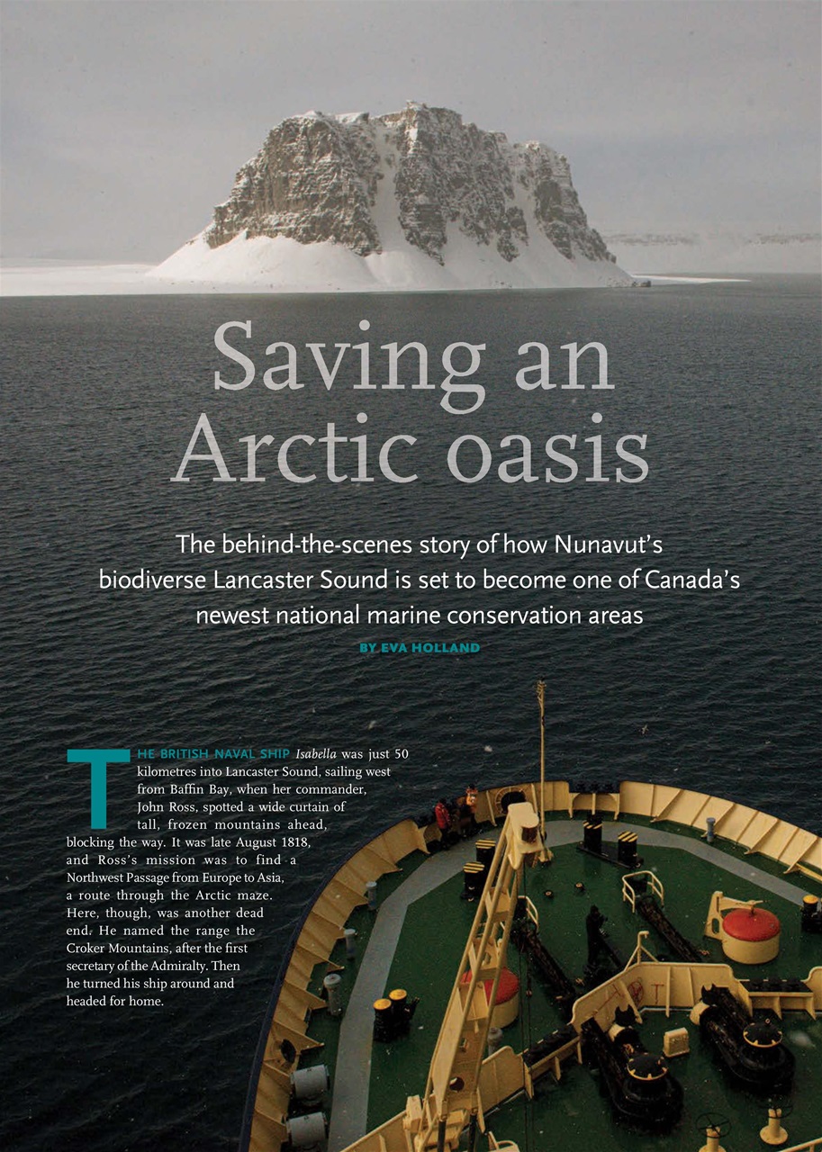 Canadian Geographic Preview Pages