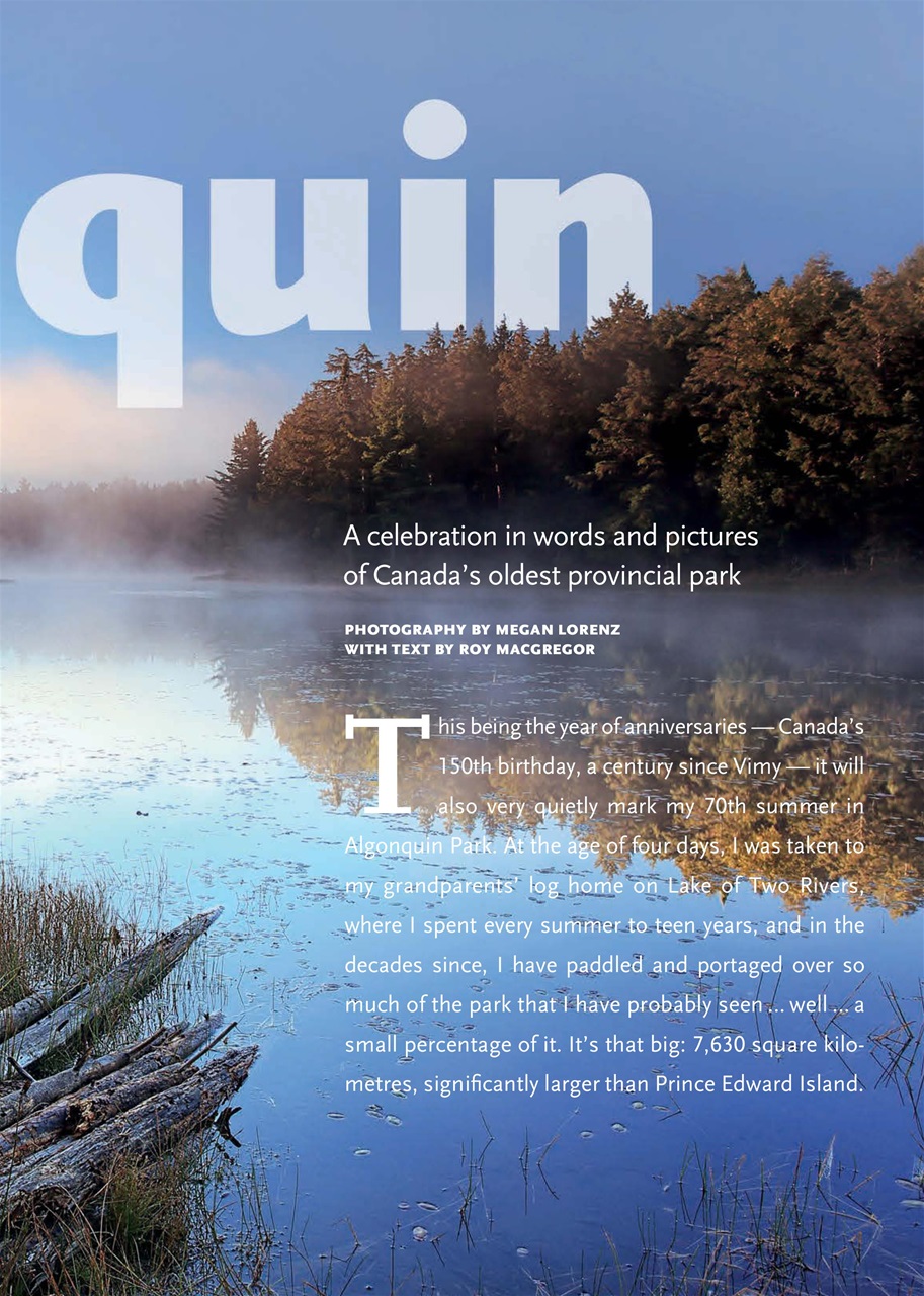 Canadian Geographic Preview Pages