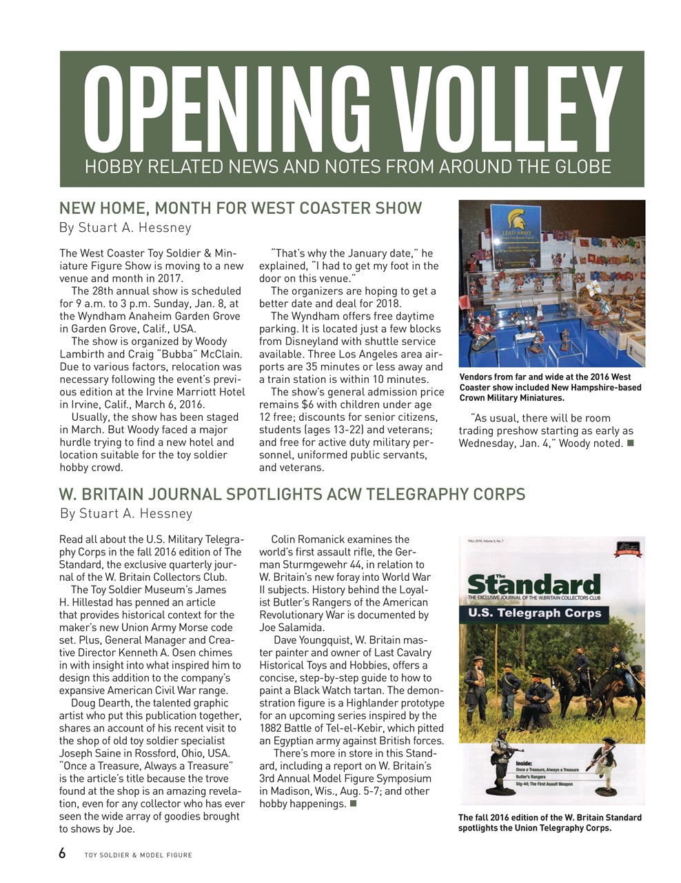 Toy Soldier & Model Figure Preview Pages