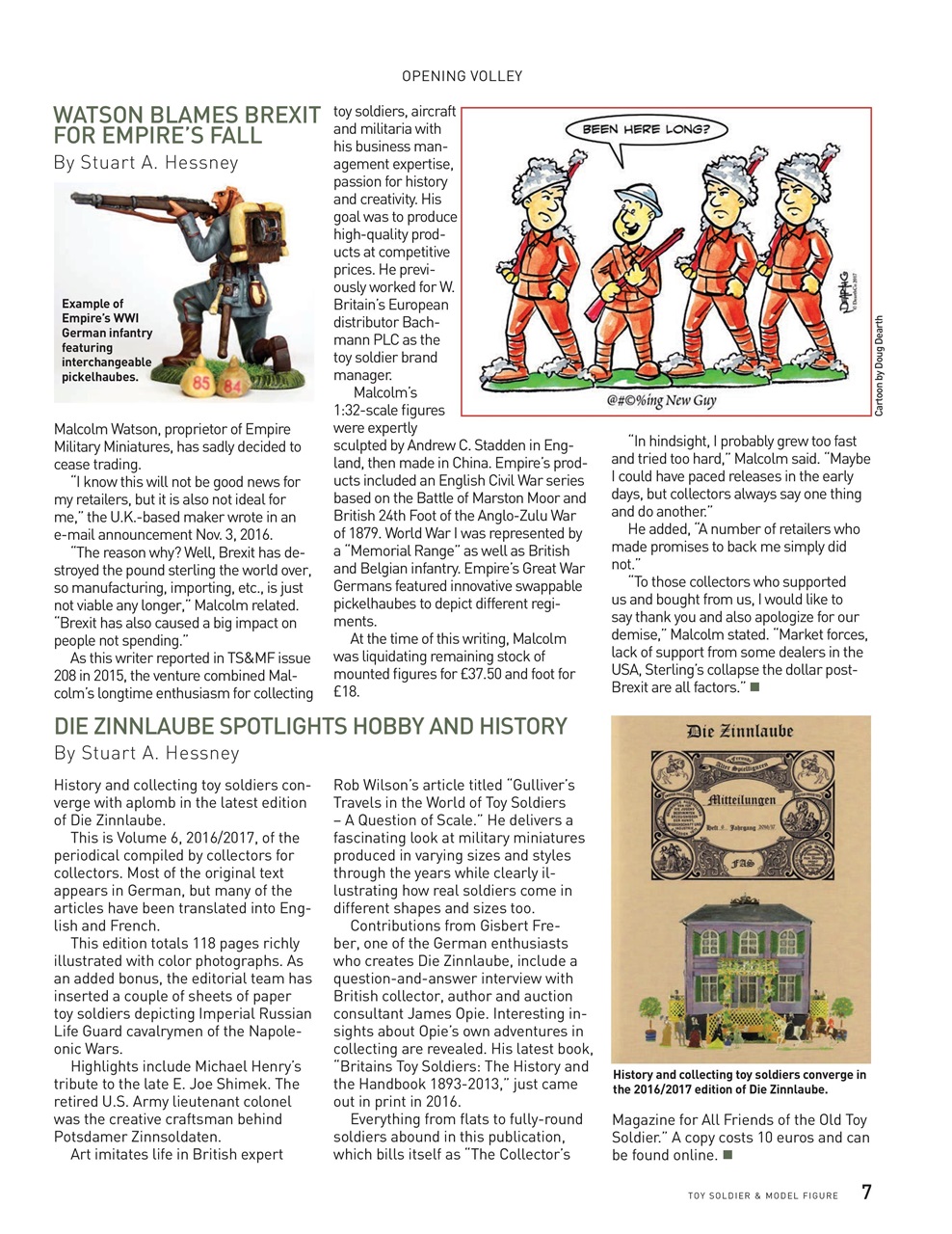 Toy Soldier & Model Figure Preview Pages