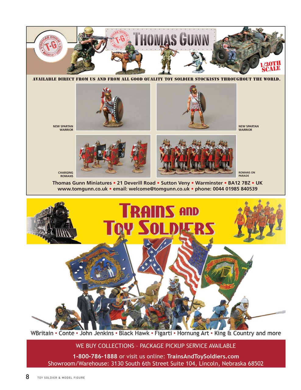 Toy Soldier & Model Figure Preview Pages
