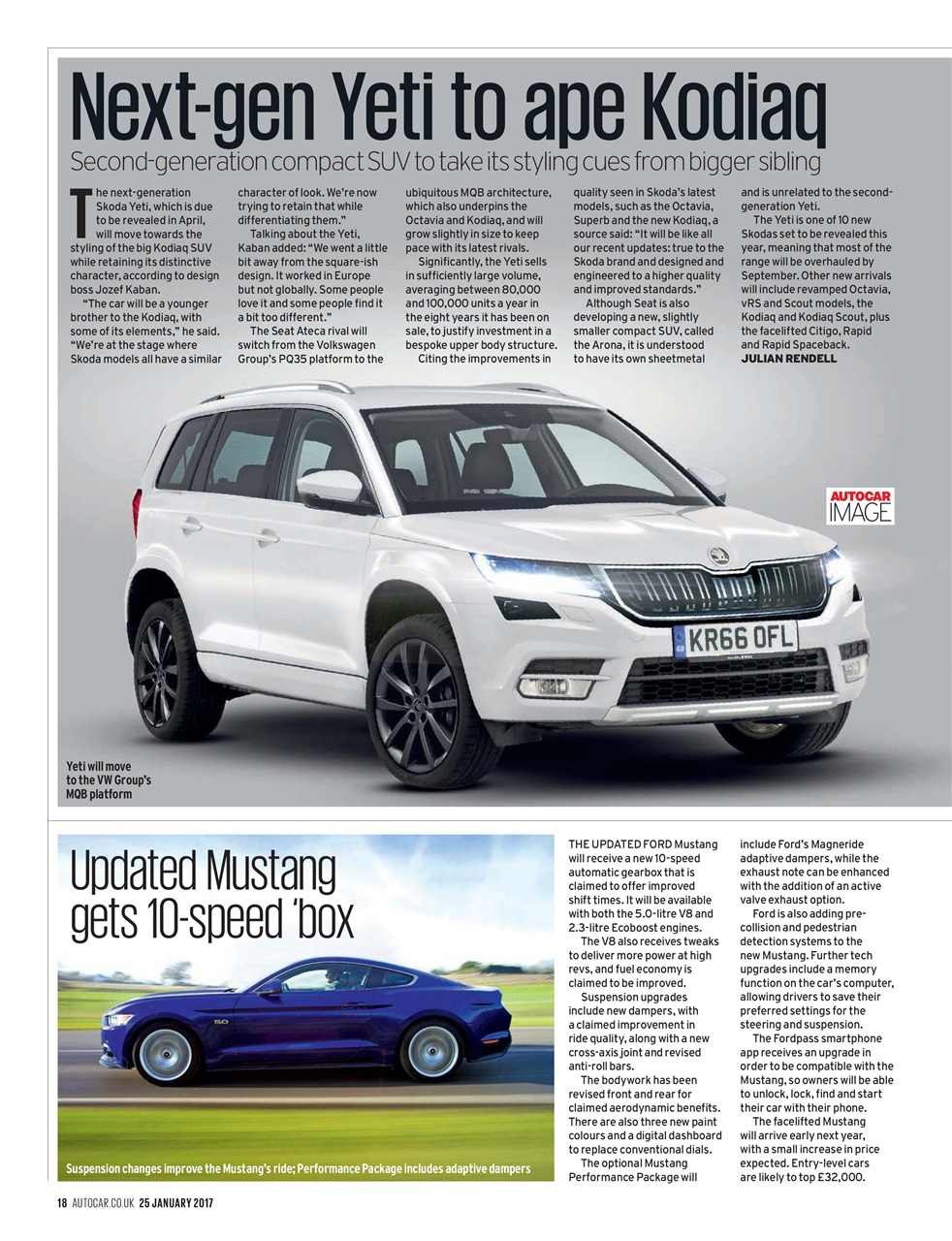 Autocar Preview Pages