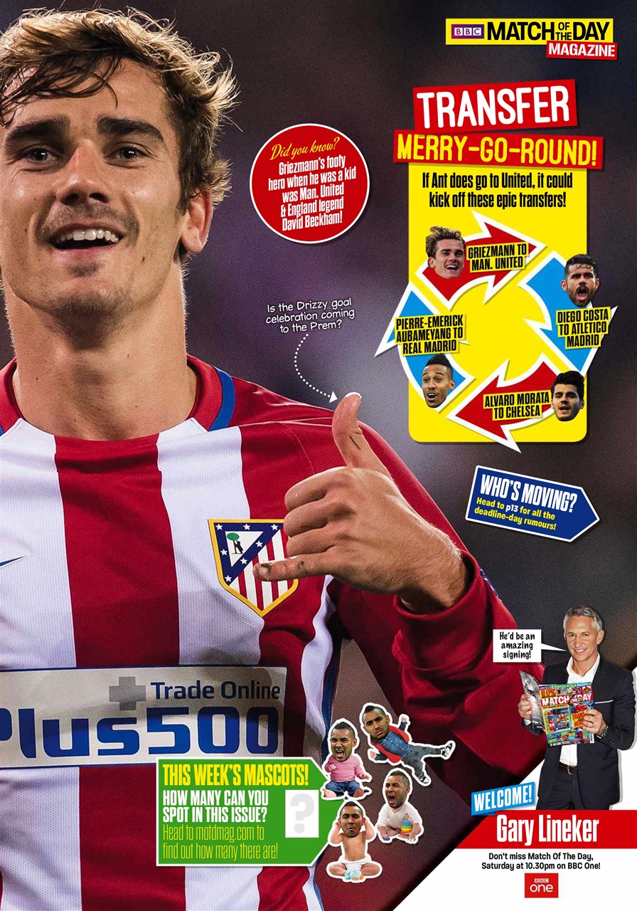 Match of the Day Preview Pages