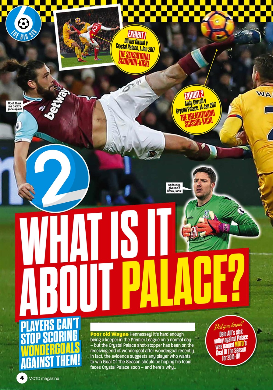 Match of the Day Preview Pages