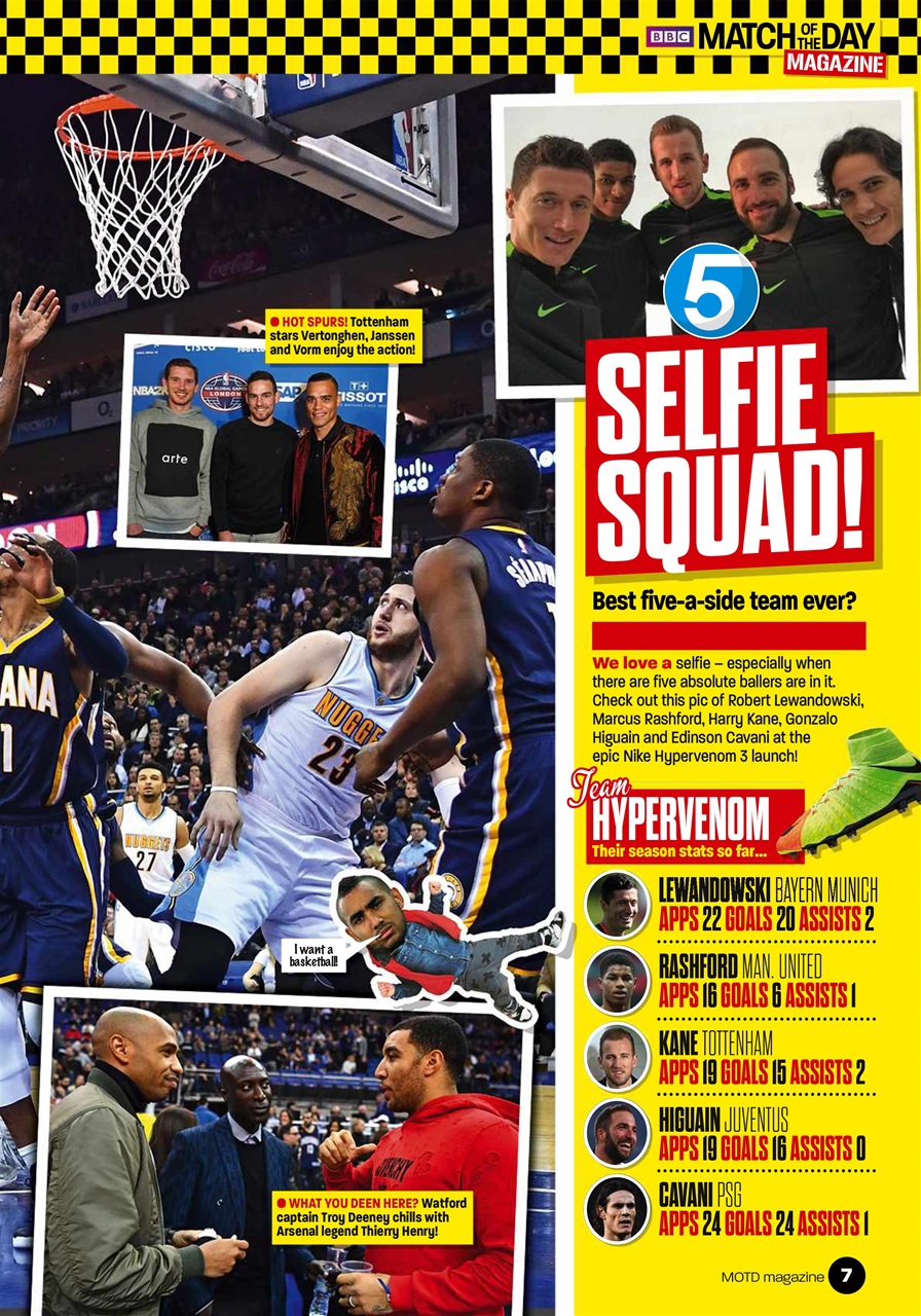 Match of the Day Preview Pages