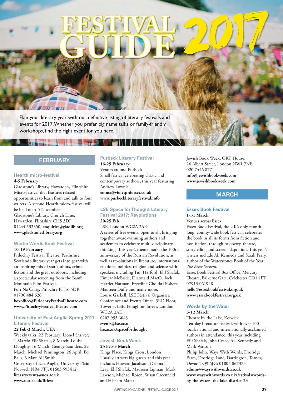 Writing Magazine Preview Pages