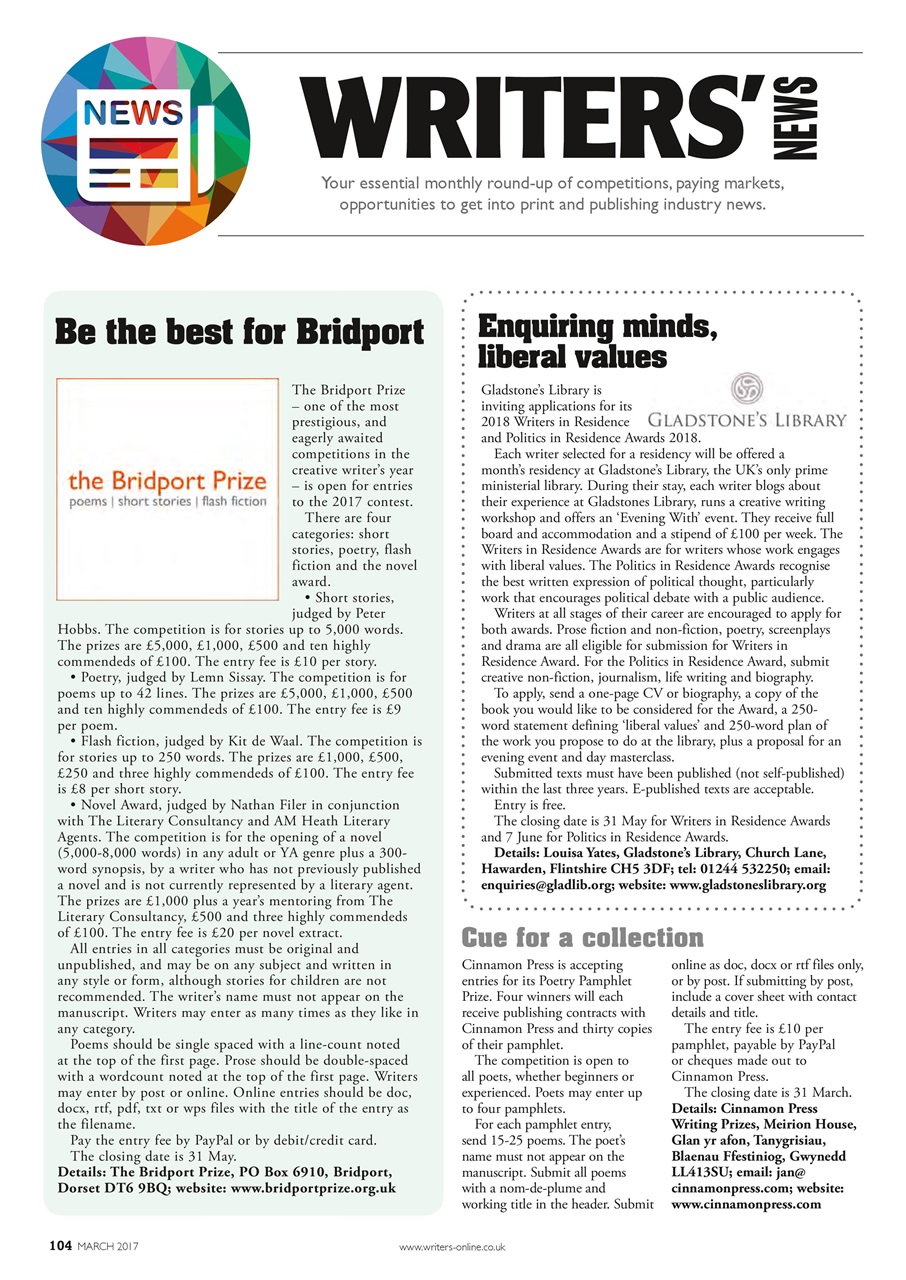 Writing Magazine Preview Pages