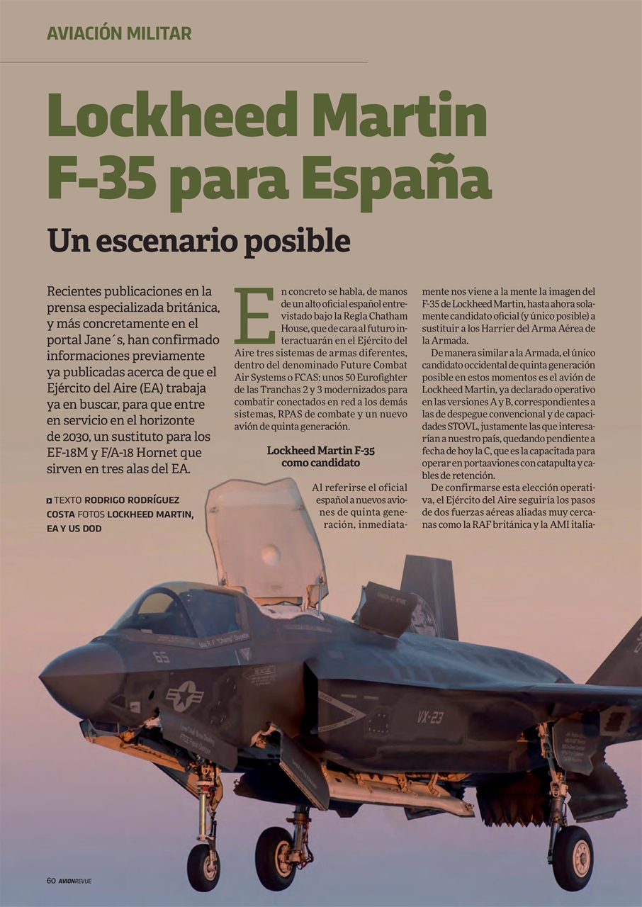 Avion Revue Internacional Preview Pages