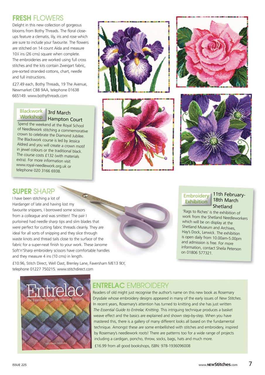 New Stitches Preview Pages