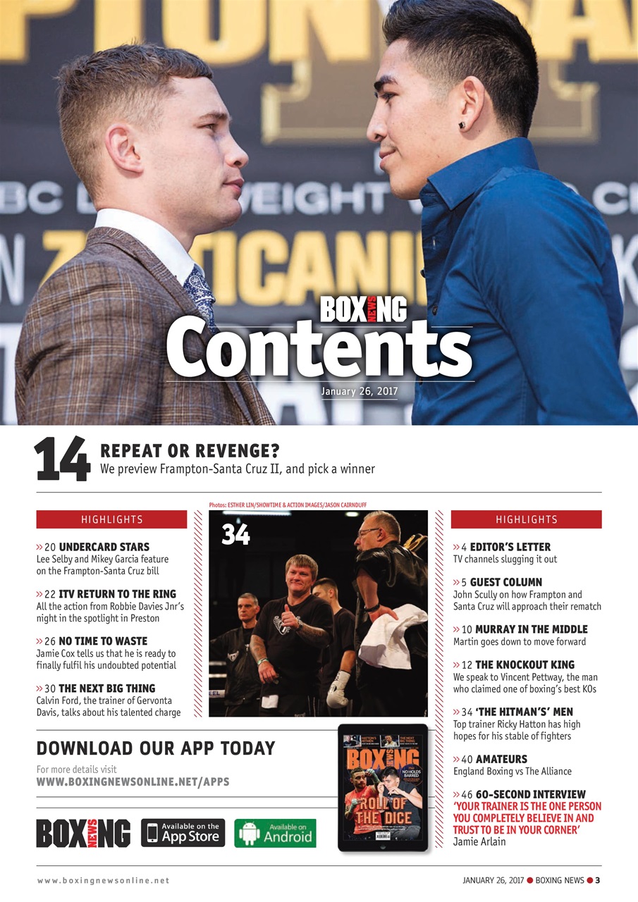 Boxing News Preview Pages