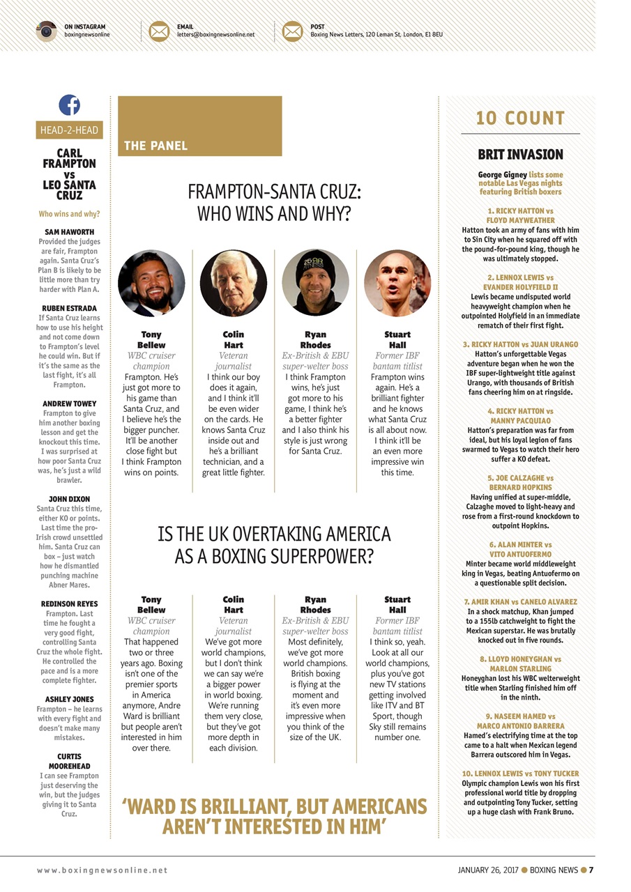 Boxing News Preview Pages