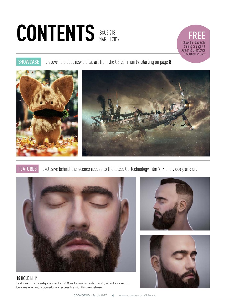 3D World Preview Pages